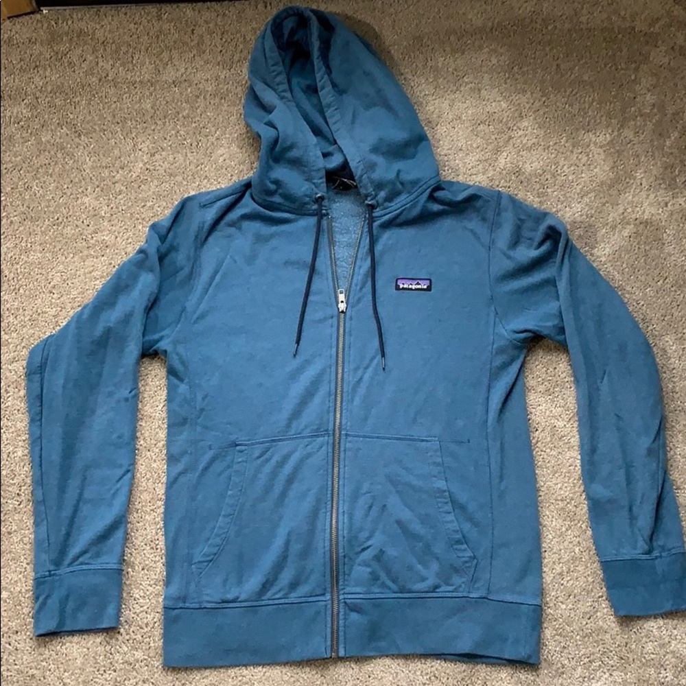 Patagonia full zip cotton jacket
